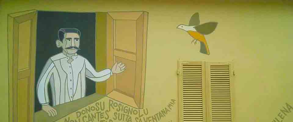 Tonara, murales d’Europa dipinti nel nome di Peppino Mereu